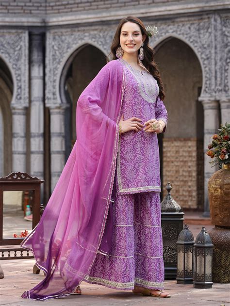 Kurta Sharara Dupatta Set Online – Stylum – stylumin