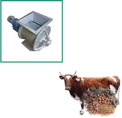 Rotary Air Lock Valve For Cattle Feed Machinery-N.Das Ind.