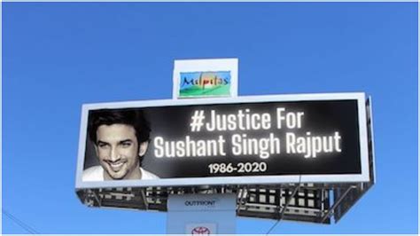 Sushant singh rajput hoardings removed in Hollywood, sister Shweta ...