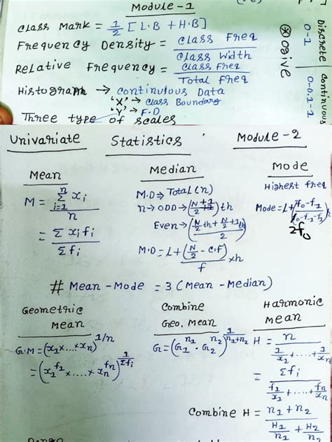 Image result for Statistics Math Formulas