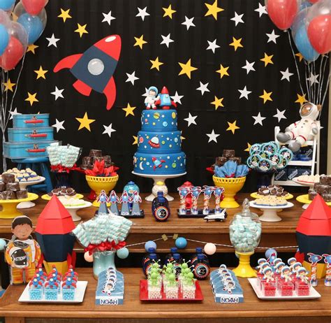 Space Astronaut Birthday Birthday Party Ideas | Photo 1 of 27 | Catch ...