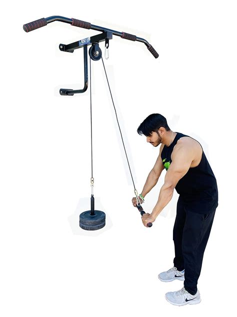 RISE UP Lat pull up with lat pull down, Biceps Wall-Mounted Cable ...
