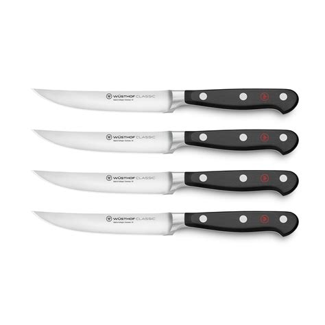 Wusthof Classic Steak Knife Set - 4 Piece – Cutlery and More