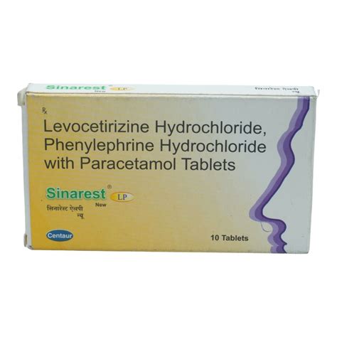 Sinarest LP New Tablet | Uses, Side Effects, Price | Apollo Pharmacy