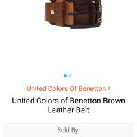 United Colors Of Benetton — Genuinity check of the item and Seller O ...