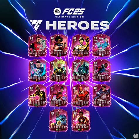 Héroes en EA Sports FC 25: Todas las cartas, cómo conseguirlas y ...