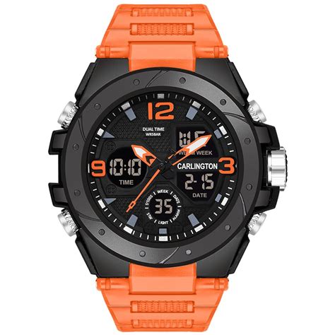 Carlington Endurance Series Analog-Digital Sports Watches for Men and ...