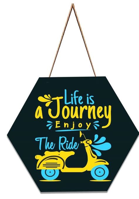 SAF paintings Motivational hexagon uv textured wall Painting SA-WHX-11 ...