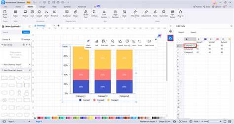 Excel Insert Chart 的图像结果