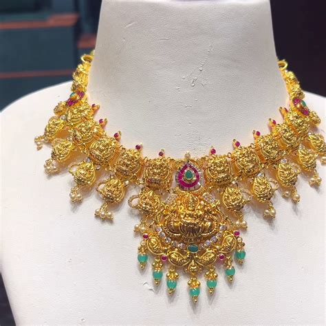 CMR 24.924gms NECKLACE 22K Yellow Gold – BangaruRani