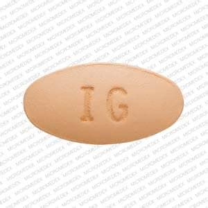 Pill Finder: IG 258 White Elliptical / Oval - Medicine.com