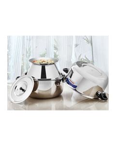 Butterfly Stainless Steel Double Delight Cook and Serve Pot, Thermal ...