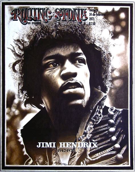 Tallenge - Magazine Cover Art - Jimi Hendrix On The Cover Of The ...
