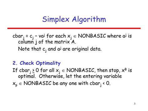 Image result for Revised Simplex Algorithm Examples