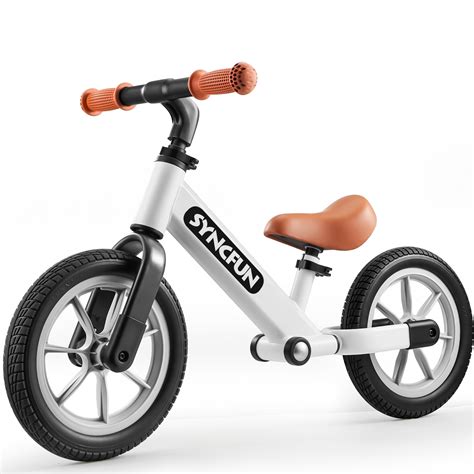 Amazon.com: SYNCFUN Toddler Balance Bike, 12'' Toddler Bike for 2, 3, 4 ...