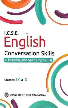 ICSE English Conversation Skills (Listening And Speaking Skills ) For ...