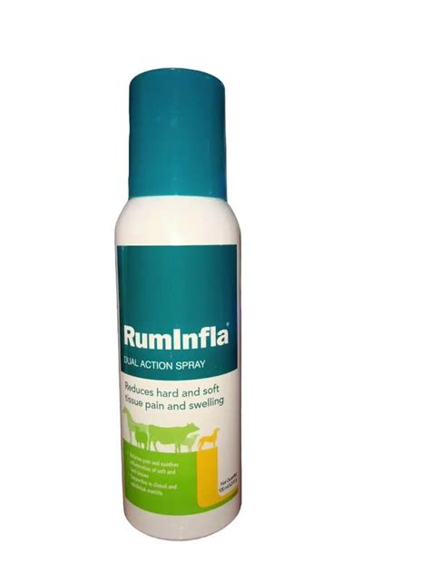 RUMINFLA Dual Action Spray Reduces Hard & Soft Tissues Pa & Swellg ...