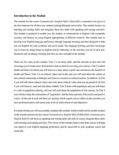 Image result for English Freshman Course Module