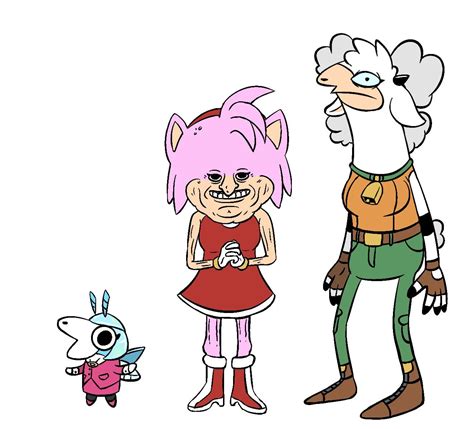 The Restoration Friends cast (Sonic x Smiling Friends by @b0g_wiitch ...