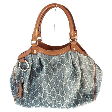 Gucci Sookie Blue Denim ref.709945 - Joli Closet