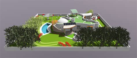 Sustainable home concept design that blends nature, religion, and ...