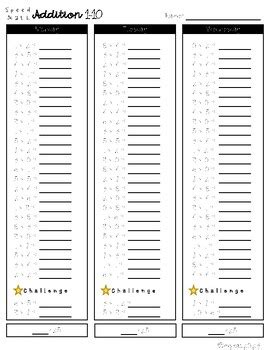 Image result for Addition Number Speed Test