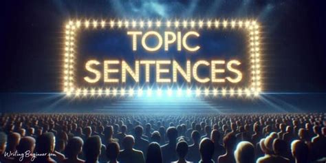 Image result for Topic Sentence Words