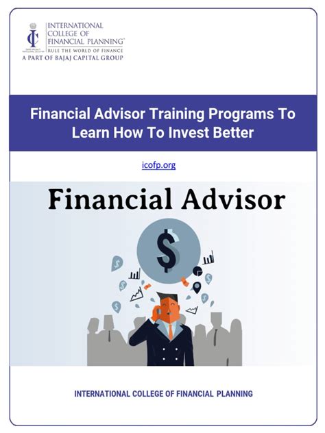 Financial Advisor Training Programs 的图像结果