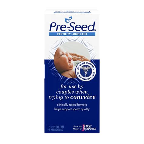 Pre-Seed Fertility-Friendly Personal Lubricant