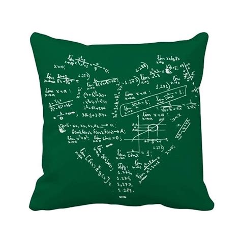 Buy Set of 2 Limits Mathematical Formulas Calculus Painted Square Throw ...