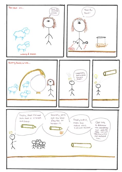 Entering the land of the Cyclops | The Wanderings of Odysseus | Comic ...