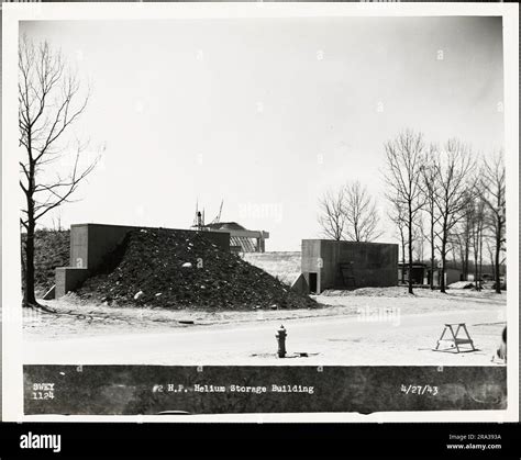 Helium Storage Building, Naval Air Station, South Weymouth ...