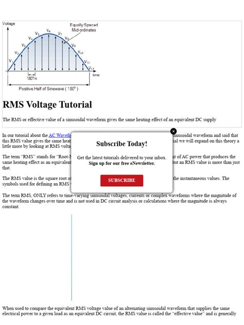 Image result for Current RMS Tutorial
