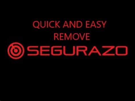 Remove Segurazo From Computer 的图像结果