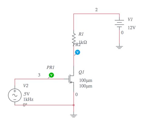 Image result for PMOS Multisim