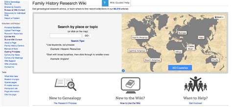 Has Your Genealogy Research Stalled? Check the FamilySearch Wiki for ...