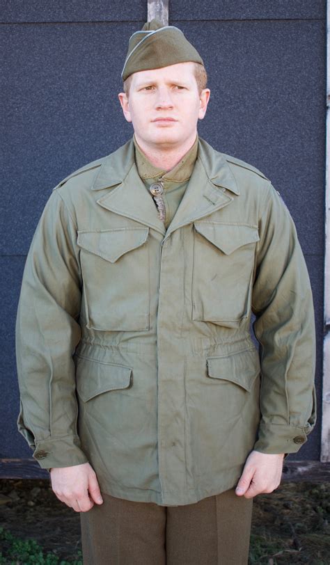Reenactor Lessons: Fitting of the M-1943 Field Jacket – The Men of the ...