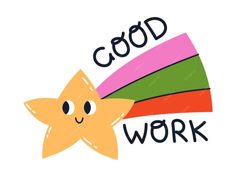 Good Work Sticker 的图像结果