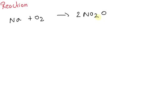 Image result for Na O2 Na2O Balanced