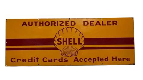 Image result for 32 Inch Shell Sign