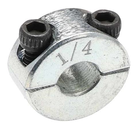 RS PRO | RS PRO Shaft Collar, Two Piece, Clamp Screw, Bore 0.25in, OD 0 ...