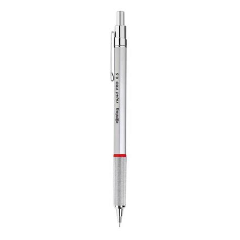 Rotring | Rapid Pro | Mechanical Pencil | Silver 0.5mm – penpencilink