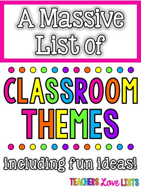Image result for Classroom Themes