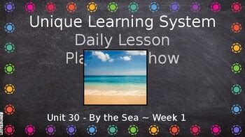 Unique Learning System Lesson Plan 的图像结果