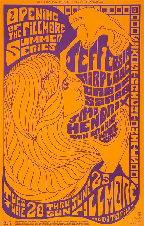 Awesome Psychedelic Concert Posters from the 1960s | Psychedelic poster ...