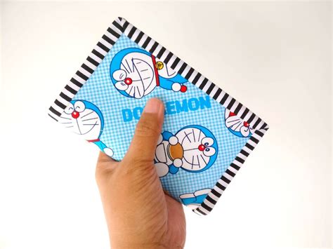 Buy Doraemon Passport Cover With Cardholder Small Passport Online in ...