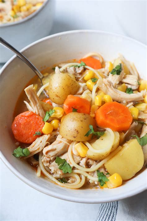 Authentic Cuban Chicken Soup - Bless This Meal