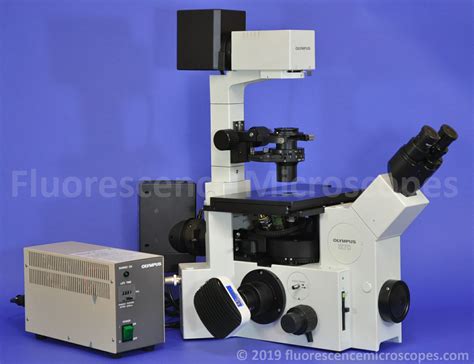 Fluorescence Microscopes - Olympus IX70 Inverted Fluorescence Phase ...