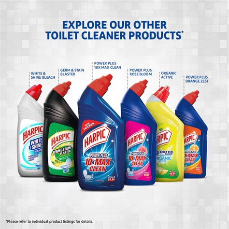 Buy HARPIC POWER PLUS ROSE TOILET CLEANER BOTTLE OF 500 ML Online & Get ...