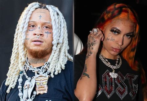 Trippie Redd Reunites With Ex-Girlfriend Ayleks In NYC